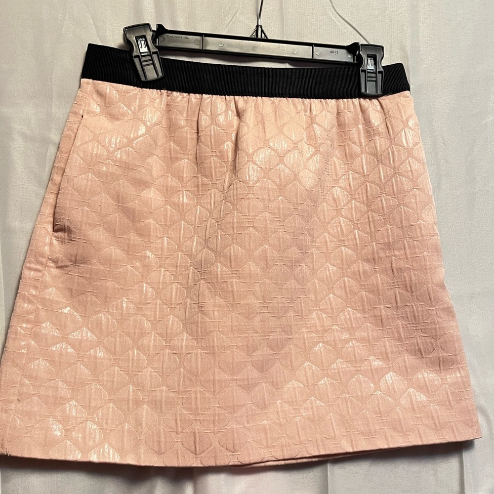 Elegant Pink Mini Skirt